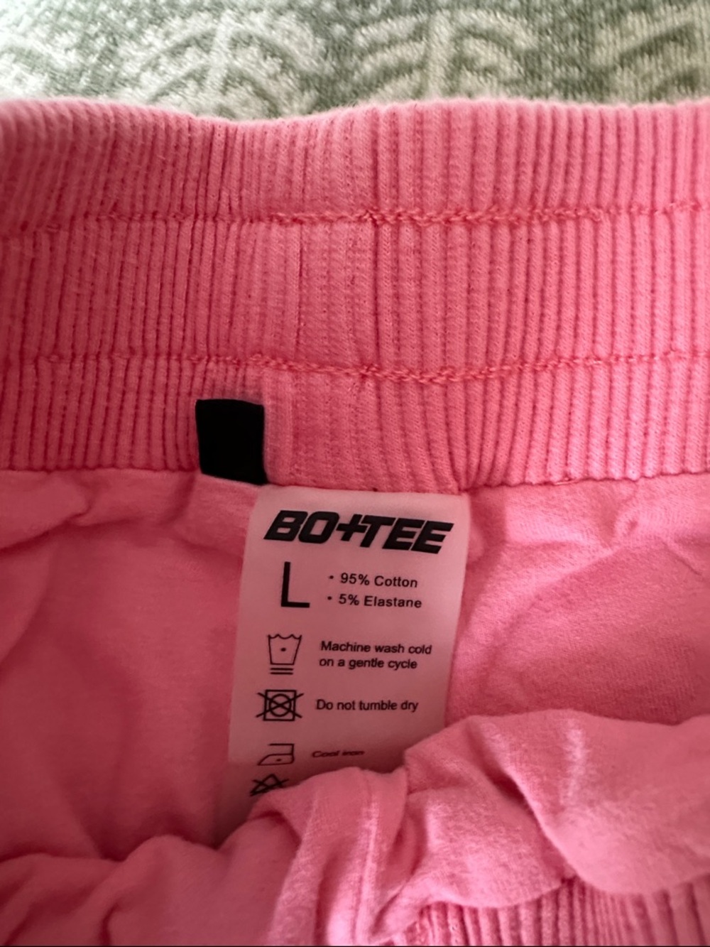 Bo+Tee Pink Ribbed Pants - Picture 3 of 7